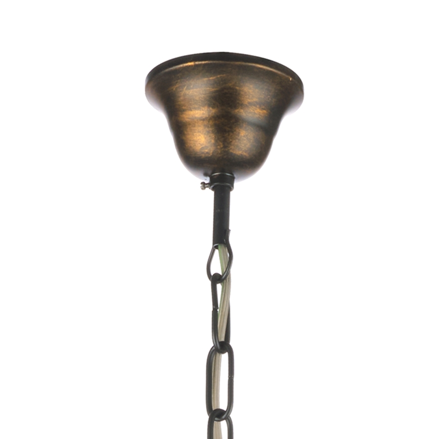 ONLI - Lámpara colgante con cadena GRETEL 5xE14/6W/230V
