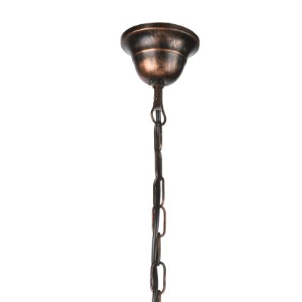 ONLI - Lámpara colgante con cadena LILIANA 3xE14/6W/230V