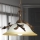 ONLI - Lámpara colgante con cadena LUCREZIA 1xE27/22W/230V bronce