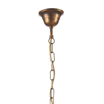 ONLI - Lámpara colgante con cadena MIRA 1xE27/22W/230V diá. 30 cm