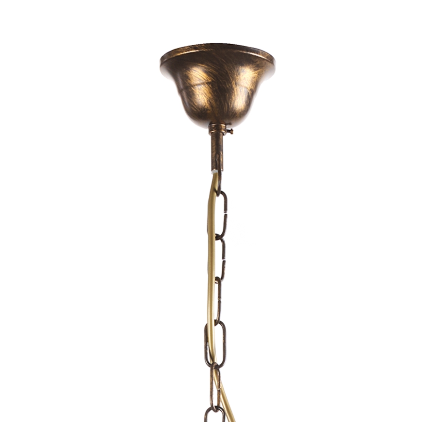 ONLI - Lámpara colgante con cadena MIRANDA 5xE14/6W/230V