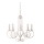ONLI - Lámpara colgante con cadena POMPEI 5xE14/6W/320V color crema
