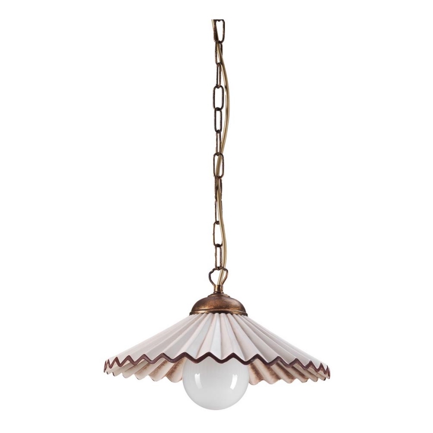 ONLI - Lámpara colgante con cadena ROSINA 1xE27/22W/230V
