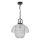 ONLI - Lámpara colgante con cadena ZAIR 1xE27/22W/230V negro/plata