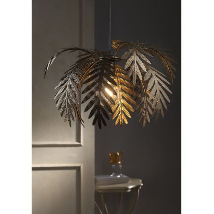 ONLI - Lámpara colgante DUBAI 1xE27/22W/320V dorado