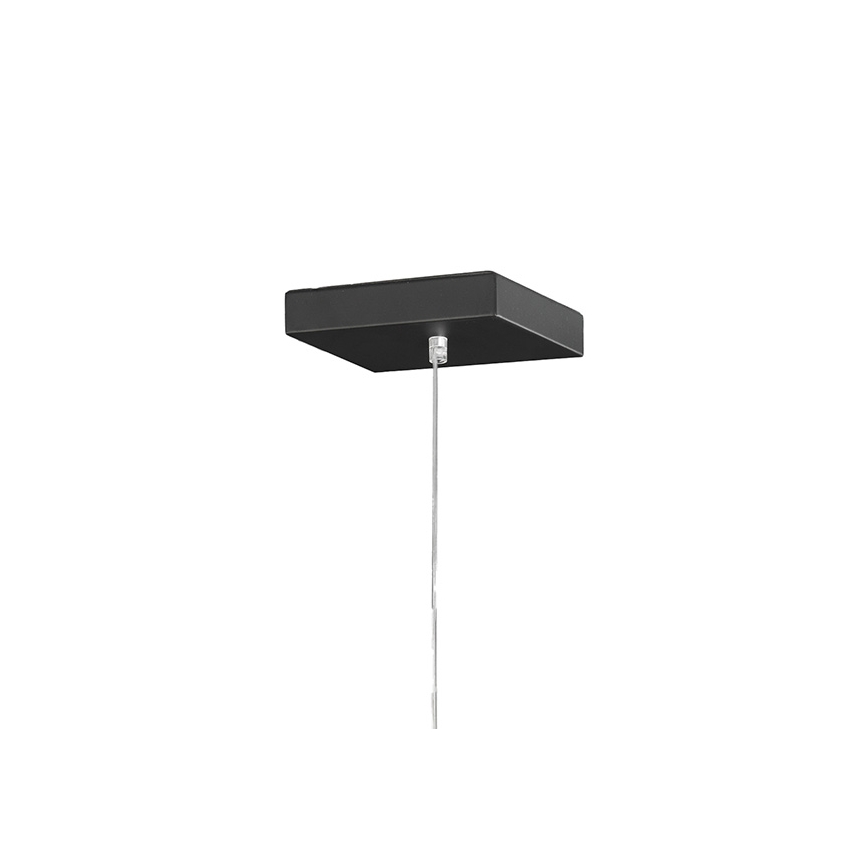 ONLI - Lámpara colgante FORESTA 1xE27/15W/230V negro