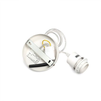 ONLI - Lámpara colgante infantil TITILLA 1xE27/22W/230V morada/blanco