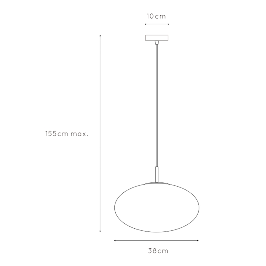 ONLI - Lámpara colgante JANET 1xE27/6W/230V diá. 38 cm