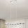 ONLI - Lámpara colgante KIMBERLY con cable 8xG9/6W/230V cromo brillante