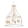 ONLI - Lámpara colgante LEONILDE 1xE27/15W/230V beige