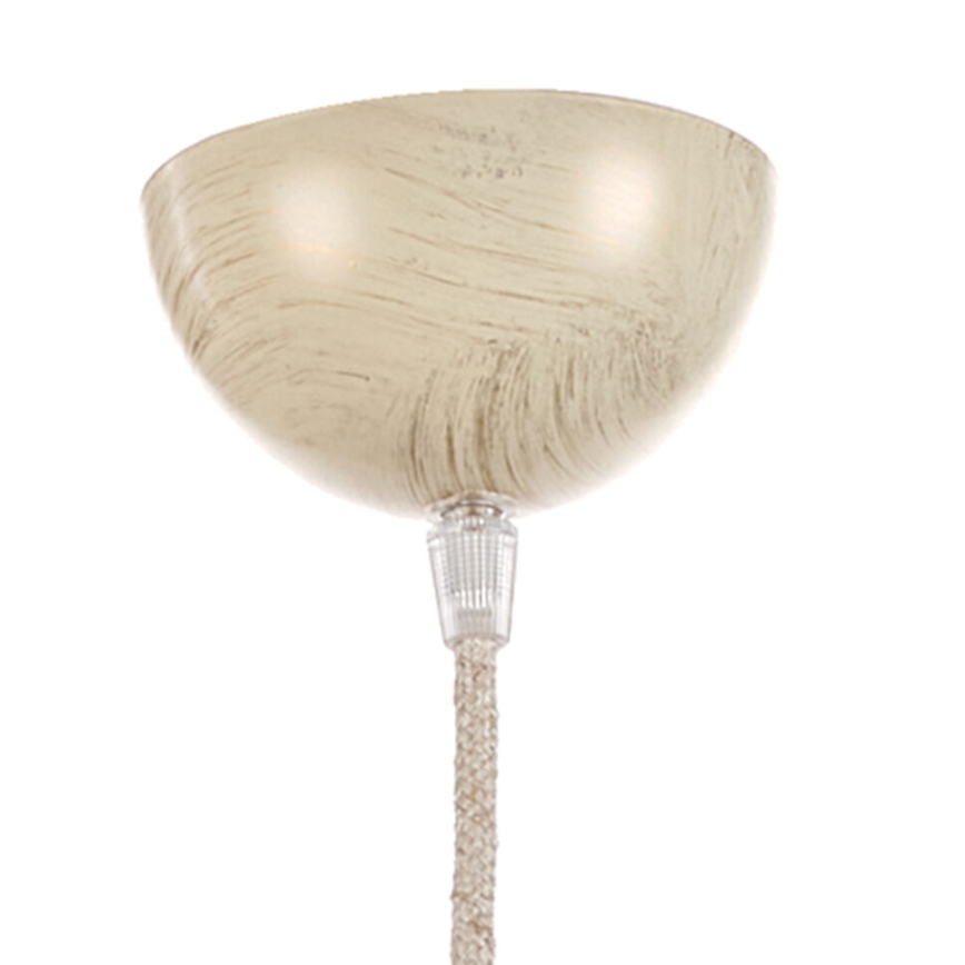 ONLI - Lámpara colgante LEONILDE 1xE27/15W/230V beige