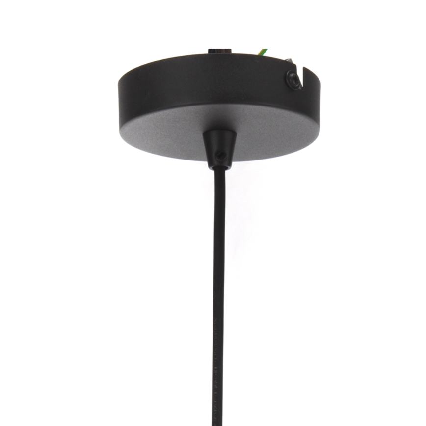 ONLI - Lámpara colgante MALIK 1xE27/22W/230V dorado/negro