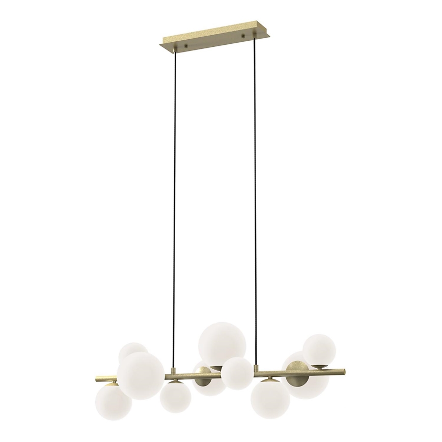 ONLI - Lámpara colgante PALOMA 10xG9/10W/230V dorado