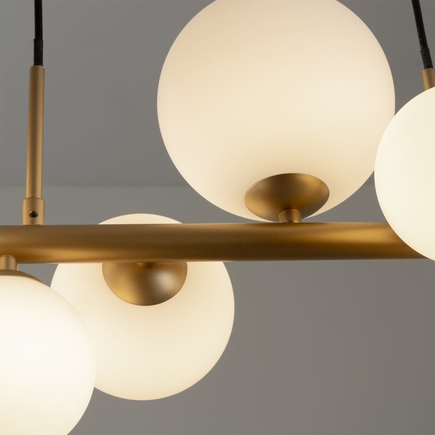 ONLI - Lámpara colgante PALOMA 10xG9/10W/230V dorado