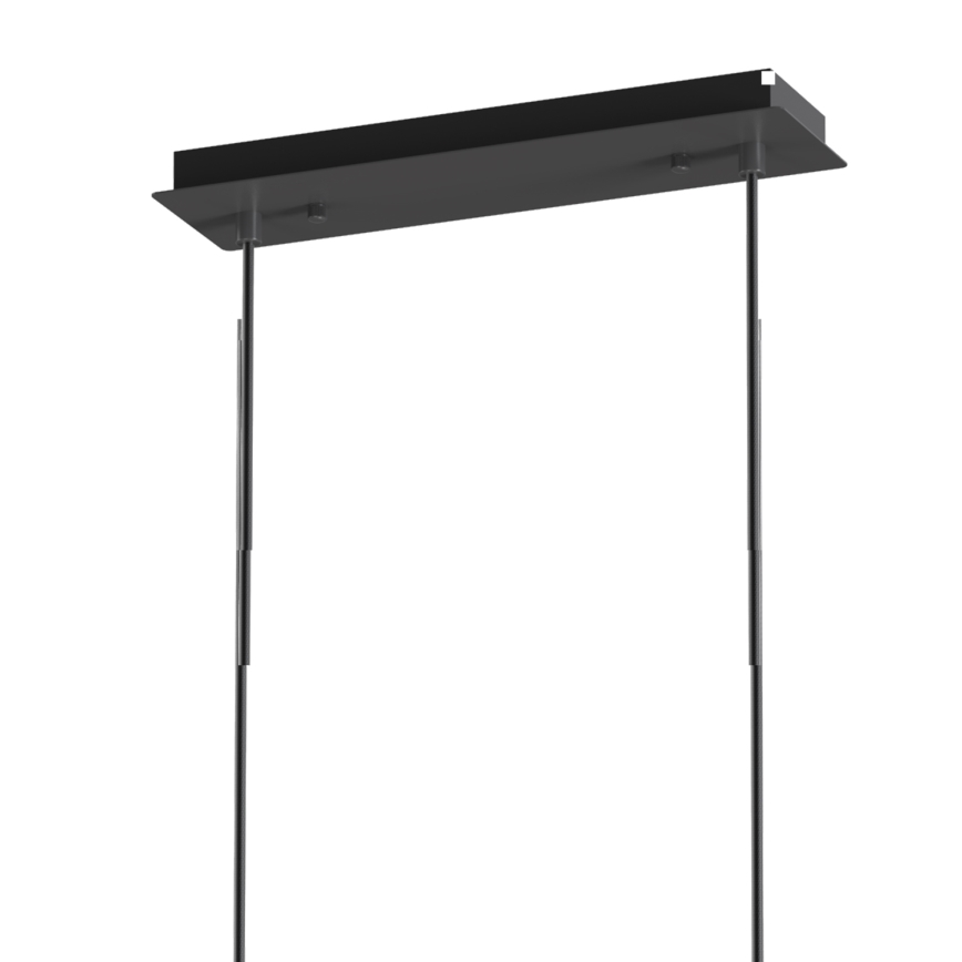 ONLI - Lámpara colgante PALOMA 10xG9/10W/230V negro/ahumado