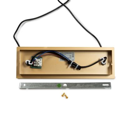 ONLI - Lámpara colgante PALOMA con cable 10xG9/3W/230V dorada