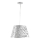 ONLI - Lámpara colgante RICKY 1xE27/15W/230V diá. 40 cm blanco