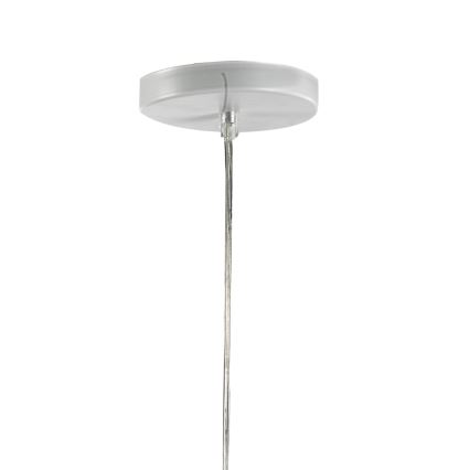 ONLI - Lámpara colgante RICKY 1xE27/15W/230V diá. 40 cm blanco