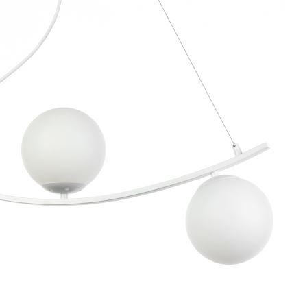 ONLI - Lámpara colgante TRIO 3xE14/6W/230V blanco