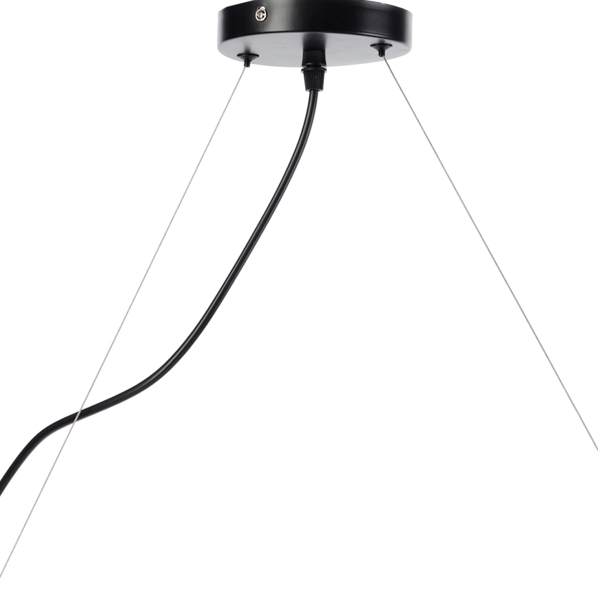 ONLI - Lámpara colgante TRIO 3xE14/6W/230V negro