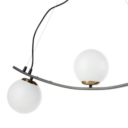 ONLI - Lámpara colgante TRIO 3xE14/6W/230V negro
