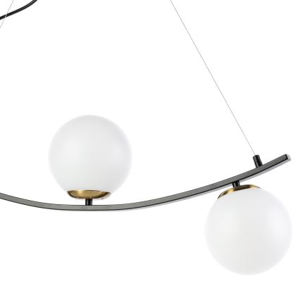 ONLI - Lámpara colgante TRIO 3xE14/6W/230V negro