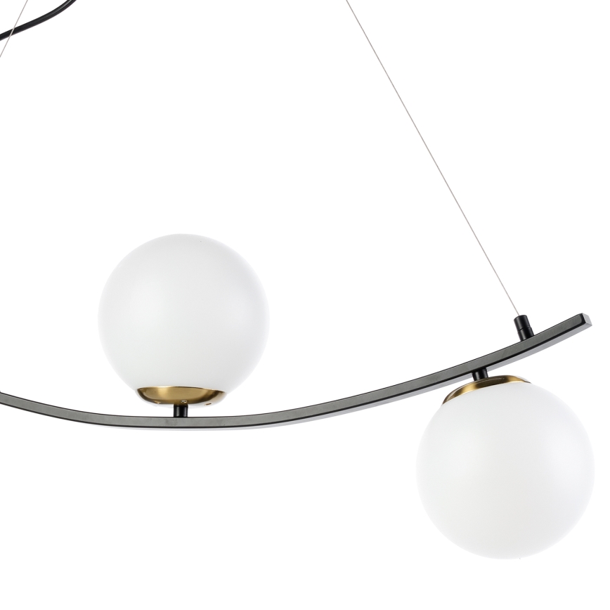 ONLI - Lámpara colgante TRIO 3xE14/6W/230V negro