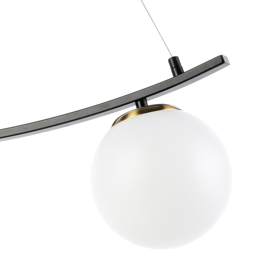 ONLI - Lámpara colgante TRIO 3xE14/6W/230V negro