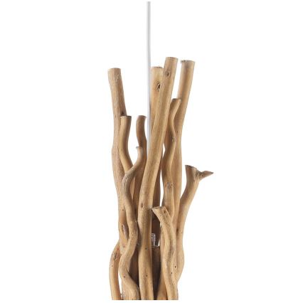 ONLI - Lámpara colgante WOODY 1xE27/22W/230V