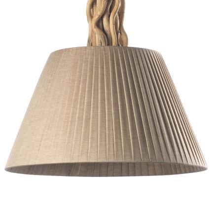 ONLI - Lámpara colgante WOODY 1xE27/22W/230V