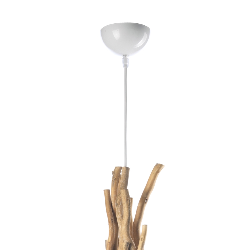 ONLI - Lámpara colgante WOODY 1xE27/22W/230V