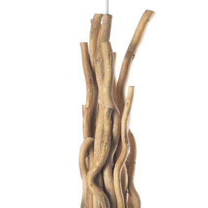 ONLI - Lámpara colgante WOODY 1xE27/22W/230V