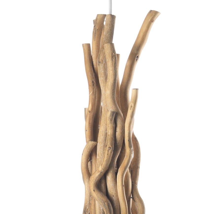 ONLI - Lámpara colgante WOODY 1xE27/22W/230V
