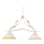 ONLI - Lámpara de araña con cadena LUCREZIA 2xE27/22W/230V crema