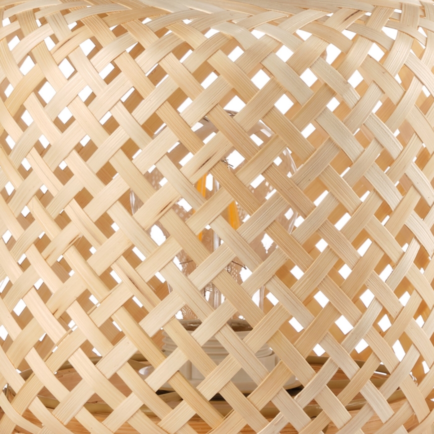 ONLI - Lámpara de mesa BAMBOO 1xE27/22W/230V bambú