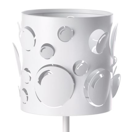 ONLI - Lámpara de mesa BOLLICINE 1xE14/6W/230V 22 cm blanca