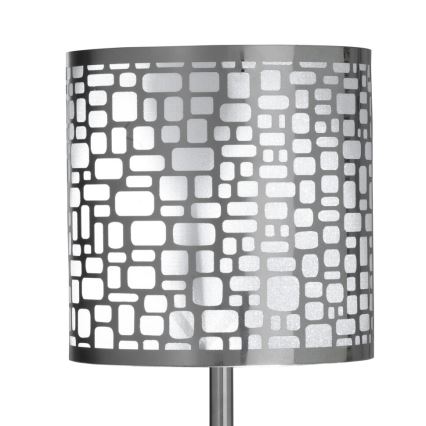 ONLI - Lámpara de mesa BRUCE 1xE27/15W/230V 40 cm cromo mate