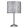 ONLI - Lámpara de mesa BRUCE 1xE27/15W/230V 53 cm cromo mate