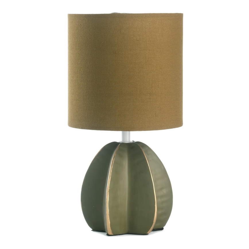 ONLI - Lámpara de mesa CARAMBOLA 1xE14/6W/230V marrón