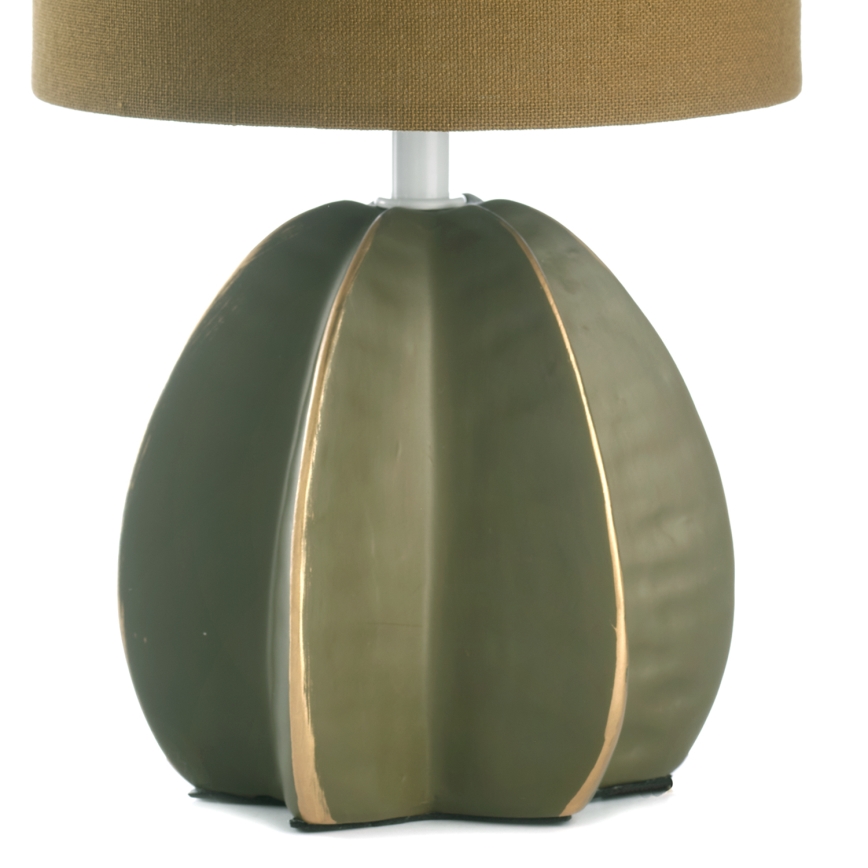 ONLI - Lámpara de mesa CARAMBOLA 1xE14/6W/230V marrón