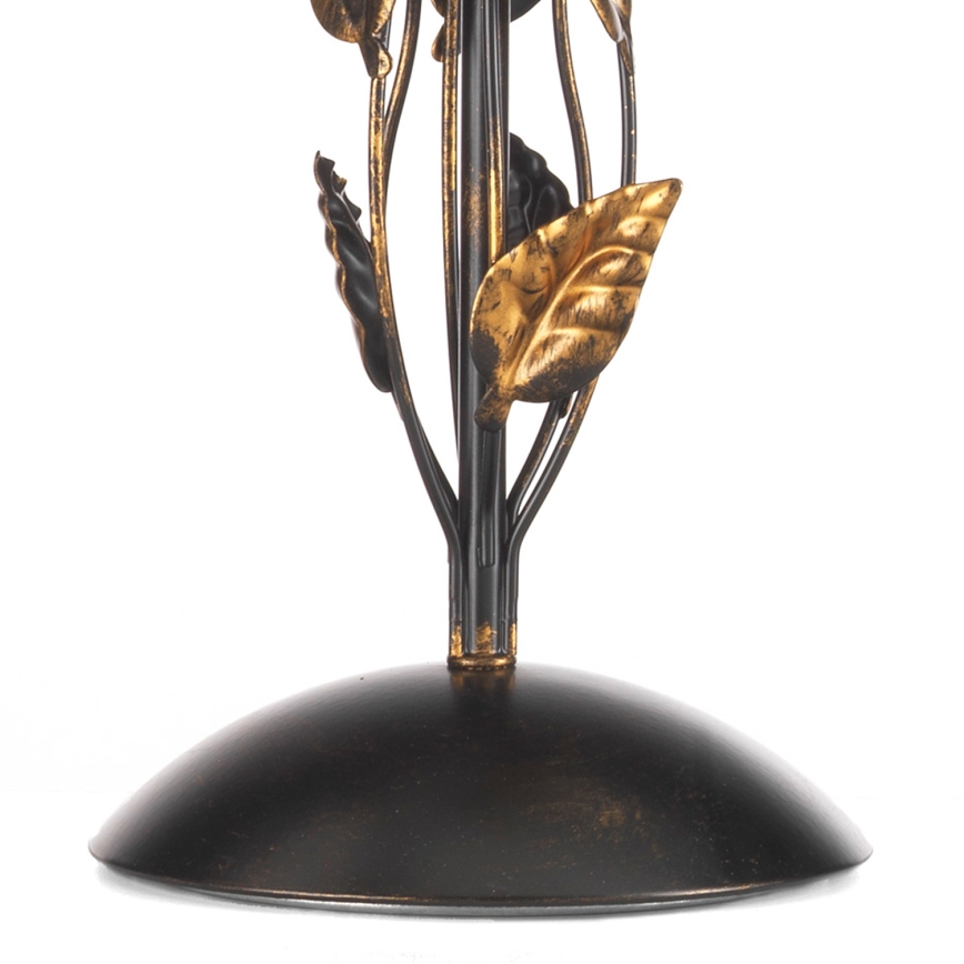 ONLI - Lámpara de mesa COLLANA 1xE14/6W/230V 40 cm bronce