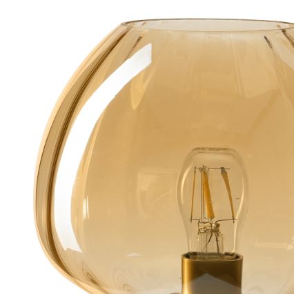 ONLI - Lámpara de mesa ELIDE 1xE27/15W/230V negra/cobre