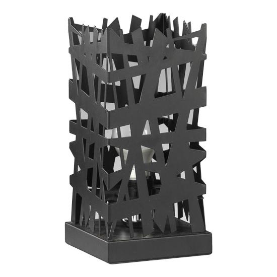 ONLI - Lámpara de mesa FORESTA 1xE27/15W/230V 29 cm negro