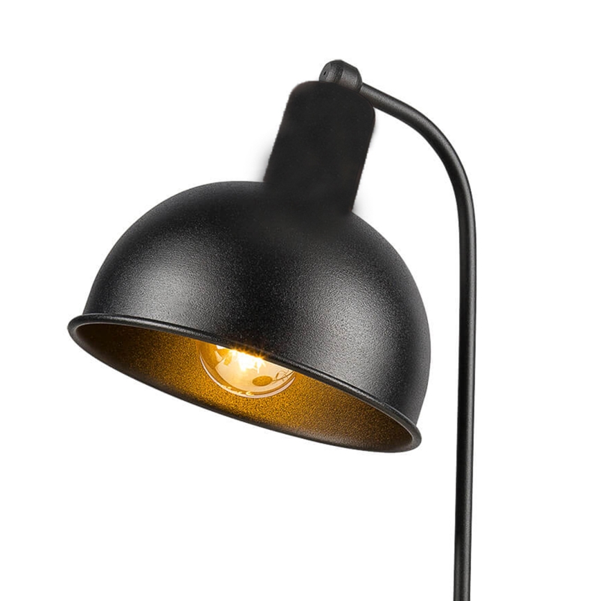 ONLI - Lámpara de mesa ISTANBUL 1xE27/22W/230V 50 cm negro