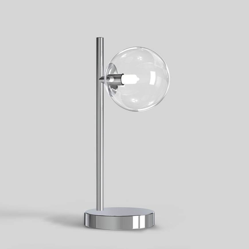 ONLI - Lámpara de mesa KIMBERLY 1xG9/6W/230V 35 cm cromo brillante