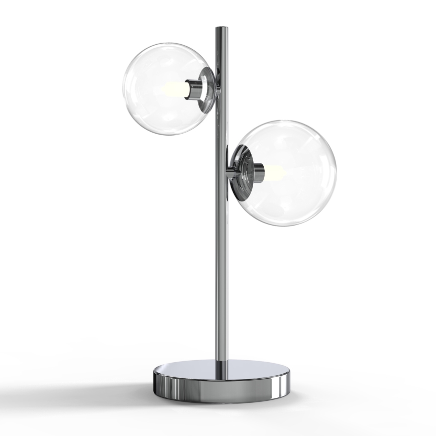 ONLI - Lámpara de mesa KIMBERLY 2xG9/6W/230V cromo brillante