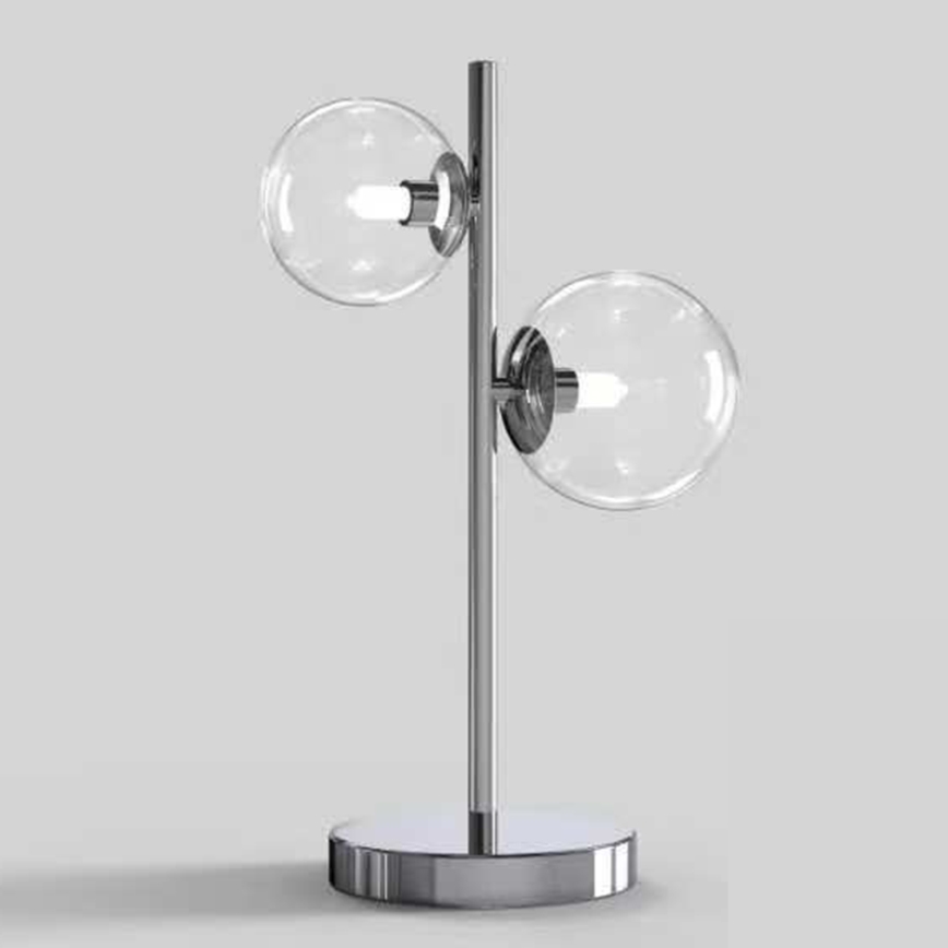 ONLI - Lámpara de mesa KIMBERLY 2xG9/6W/230V cromo brillante