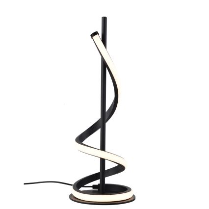 ONLI - Lámpara de mesa LED TWIST LED/12W/230V 4000K 40 cm negro