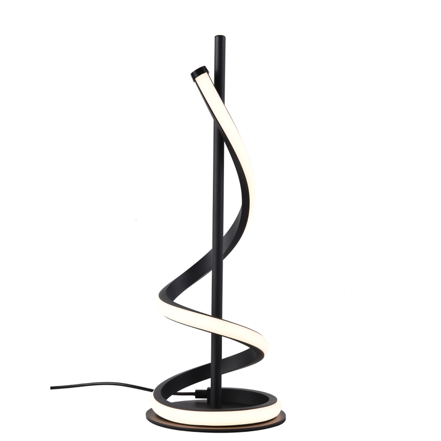 ONLI - Lámpara de mesa LED TWIST LED/12W/230V 4000K 40 cm negro