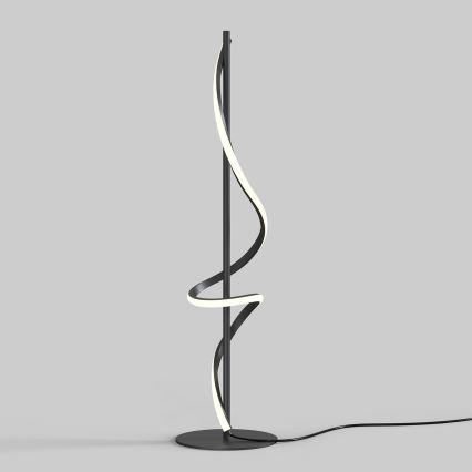 ONLI - Lámpara de mesa LED TWIST LED/16W/230V 4000K 81 cm negro